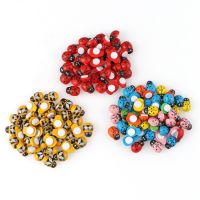 【YF】♛  50/100pcs Colorful with Glue Flatback Miniature Ornament for Scrapbooking Accessories