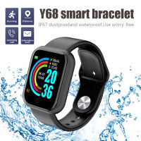 Y68บลูทูธสมาร์ทนาฬิกาผู้ชายผู้หญิงความดันโลหิต Monitor D20 Pro Sport Smartwatch ฟิตเนส Tracker สำหรับ Xiaomi