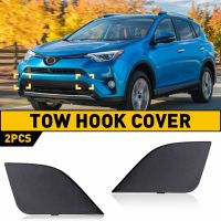 Car Front Bumper Towing Hook Eye Cover Cap for Toyota RAV4 2016 2017 2018 532850R080,532860R080