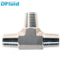 1 pcs Male NPT BSP TEE 1/8 1/4 3/8 1/2 3/4 1 inch 3000psig BSPT 316 Stainless Steel Pipe Fitting 3 Way Tee Connector Adapter