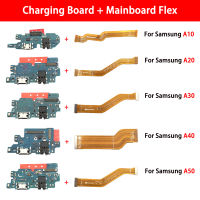 USB ชาร์จอย่างรวดเร็วชาร์จเมนบอร์ดหลัก F LEX สายเคเบิ้ลสำหรับ S Amsung G Alaxy A10S A20S A30S A40 A50S A70 A80 D Ock เชื่อมต่อ