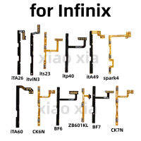 สวิตช์เปิดปิดปุ่มปรับระดับเสียง Flex สำหรับ Infinix IiN3 Its23 Itp40 Ita49 BF7 CK6N BF6 ZB601KL