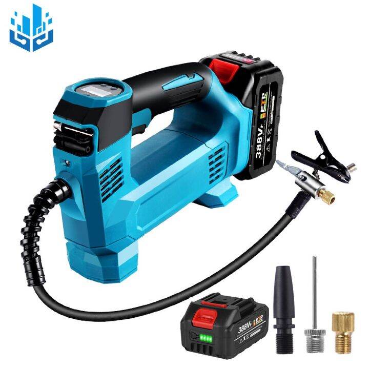 18v Rechargeable Inflator Electric Pump Portable Digital Car Tire 