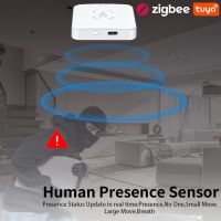 Tuya Zigbee Human Presence Detector Smart Human Body PIR Sensor Radar Detectormotion Sensors Support Home Assistant