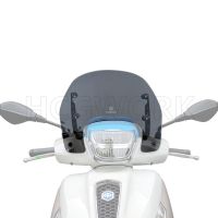☄ Motorcycle Accessories Windshield Hd Transparent Heighten for Piaggio Medley(2020-2021)