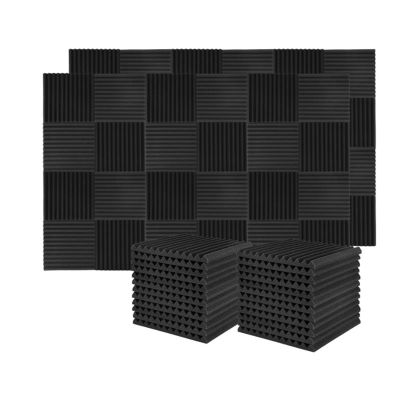 60 Pcs Sound Insulation Board Sound Insulation Studio Foam,For Wall Sound Insulation Board,for Home Studio,2.5X 30X 30Cm