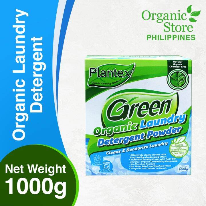 Organic Laundry Powder Detergent Plantex Green Organic Laundry