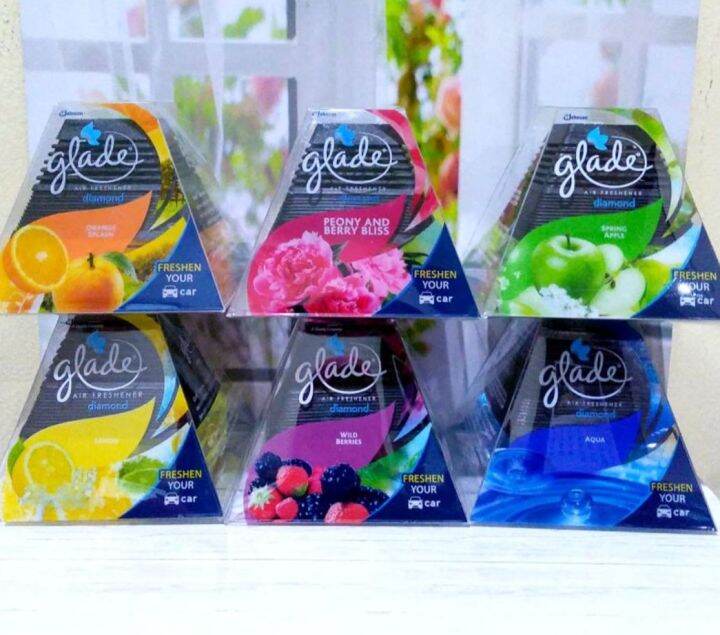 GLADE ORIGINAL Diamond Air Freshener Car Freshener Pengharum Mobil Dari