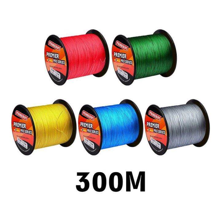 proberos-premier-300m-1ชิ้น-เส้นใยหลายเส้นแบบสำหรับถักเปียเอ็นตกปลาตั้ง4-6lb-35lb-40lb-50lb-60lb-100lb-80lb