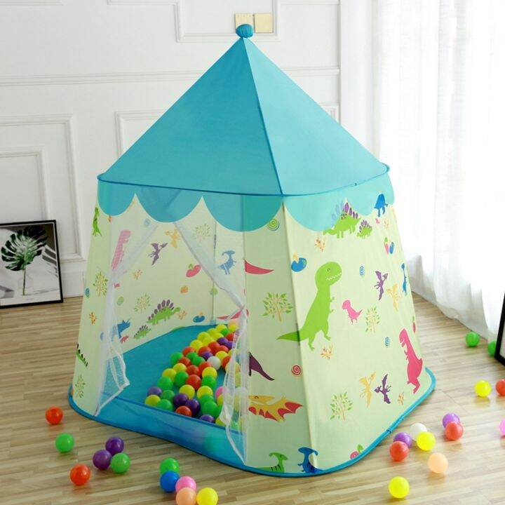 dinosaur-childrens-tent-indoor-ball-pool-game-house-prince-and-princess-dollhouse-tent-for-kids-games-center