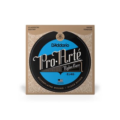 สายกีตาร์คลาสสิค D’Addario EJ46 Pro-Arte Clical Guitar Strings Hard Tension