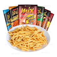 giảm giá 50% Combo 5 gói Snack bim bim tăm que cay MIX Vfoods Thái Lan