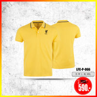 เสื้อโปโล ลิขสิทธิ์แท้ ลิเวอร์พูล Liverpool ( ชาย ) รุ่นLFC 066 สีเหลือง