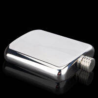 1 pc 6oz classics ( Pure hand-made )stainless steel pocket hip flask,Alcohol Flask with high quality mirror face free funnel