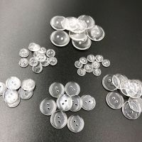 New 30pcs/lot Sewing Buttons 2 hole Clear Shirt Decrative Button Sew Crafts small big transparent button Accessory Scrapbo PT184 Haberdashery