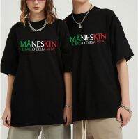 Maneskin Breathable Cool Men Shortsleeved Tshirt Sportswear Four