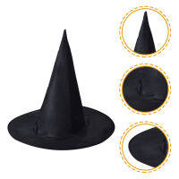 Creamnin 6pcs Halloween Witch Hat Wizard Hat Party Party Comsplay อุปกรณ์ประกอบฉากแต่งตัวเครื่องแต่งกายเครื่องแต่งกาย