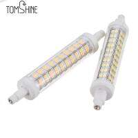 【▼Hot Sales▼】 yanjina85828158 Tomshine หลอดไฟ10W R7s 118Mm 100W หลอดไฟ2835smd หลอดไฟข้าวโพด Led ลำแสง360องศาประหยัดพลังงานคลาส A โคมไฟสำหรับโคมไฟฟลัดไลท์