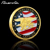 【YD】 [FlowersLin] SEAL of The States Commemorative Coin Sea Air Of