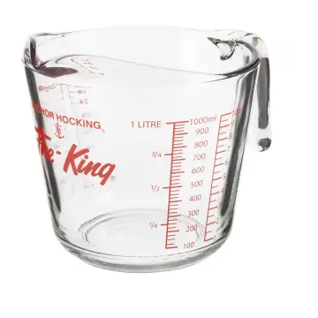Anchor Hocking Glass - 77895 - Measuring Cup 1 cup(8oz) Glass