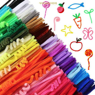 30cm Colorful Twisted Rod Creative DIY Handcraft Twisting Bar Wool Root Fluffy Bar Iron Wire Imaginative Decorations