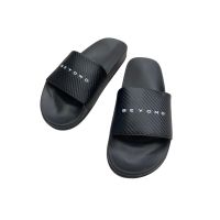 Project Beyond Mens Slide Sandals (Letter) - รองเท้าแตะแบบสวมสำหรับผู้ชาย