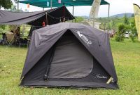 Field and camping สนามเดินป่า เต็นท์ AURORA  EX ขนาด 210x150x135 ซม.สีดำ