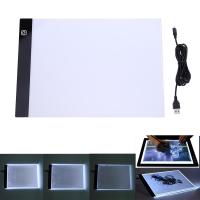 New Graphics Tablet A4 LED Drawing Tablet Thin Art Stencil Drawing Board Light Box Tracing Table Pad Three-level Dropshipping Drawing  Sketching Table