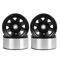 4PCS Metal 1.0 Wheel Rim for RC Crawler Car Axial SCX24 SCX24