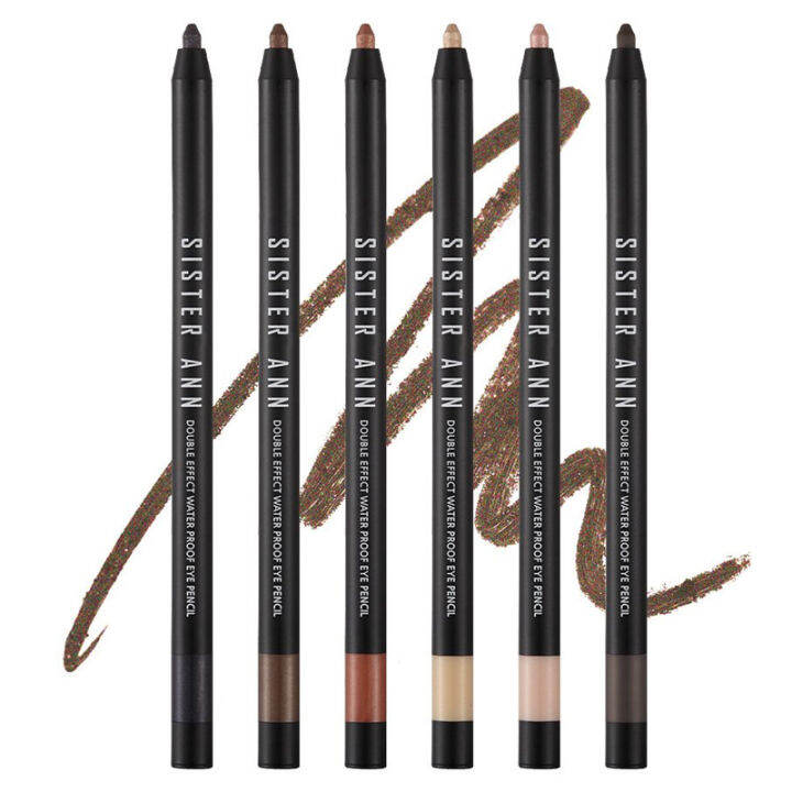 k beauty eyeliner SISTER ANN Double Effect Waterproof Eye Pencil Liner