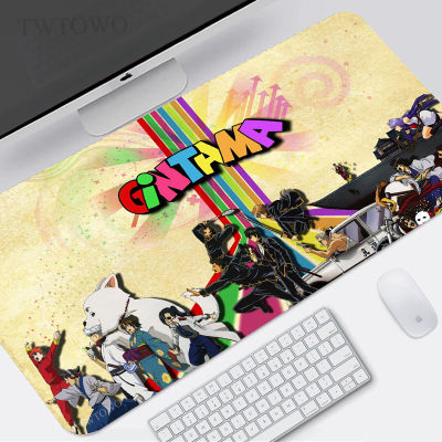 Gintama Mouse Pad Gamer XL Home Large New Mousepad XXL Mouse Mat keyboard pad Soft Natural Rubber Anti Slip Laptop Table Mat
