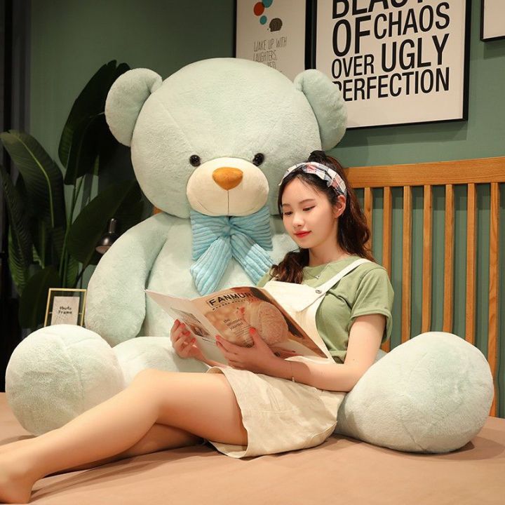 ตุ๊กตาหมีตุ๊กตาหมีตุ๊กตาหมีกอดตุ๊กตาหมีกอดเด็กผู้หญิงนอนบนเตียงกอดของขวัญวันเกิด-2023