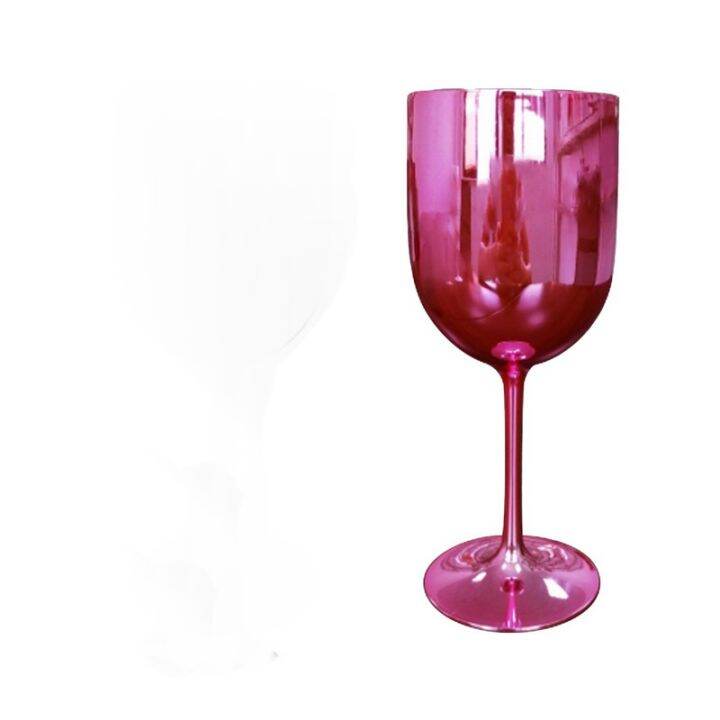 2pcs-wine-party-gold-champagne-coupes-cups-cocktail-champagne-glass-goblet-electroplated-plastic-shoot-glass