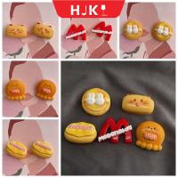 HJKL 5 Pcs การจำลองแบบจำลอง แบบจำลองขนมปัง flatback Charms เรซิน ขนมปัง M สมุดภาพอาหารปลอมขนาดเล็ก ตกแต่งเคสโทรศัพท์ หลังแบนราบ อุปกรณ์ DIY ขนมปังเรซิ่น M เคสตกแต่งโทรศัพท์มือถือ