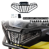 สำหรับ Aprilia TUAREG 660 TUAREG660 2020-ตัวป้องกันไฟหน้ารถจักรยานยนต์ Grille Guard Cover Protection Grill