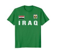 Iraq Flag T-Shirt .Summer Men Cotton Clothing High Quality Custom Graphic Shirts XS-4XL-5XL-6XL