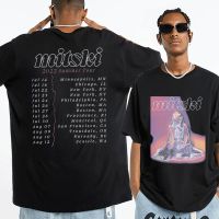 Mitski Mystery T Shirt Men Summer Tour 2022 New Hip Hop Black Double Sided Print T-Shirt Streetwear Short Sleeve Tee Shirt XS-4XL-5XL-6XL