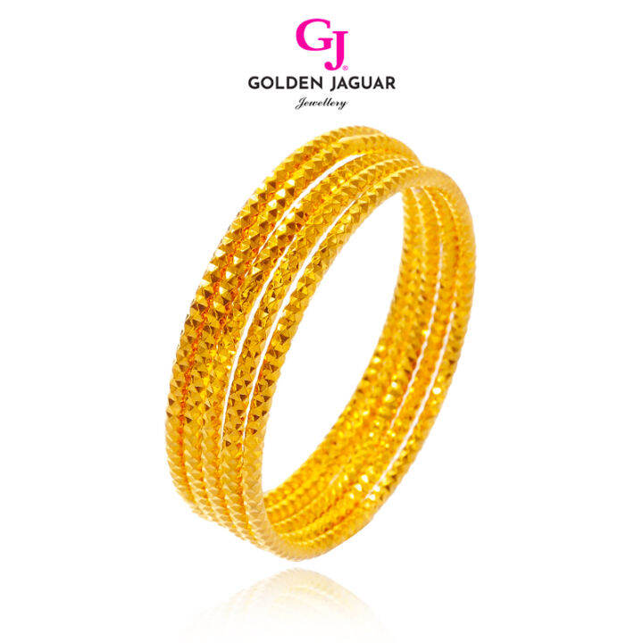 GJ Jewellery Emas Korea Emas Bangkok 24k Woman Bracelet Slip on