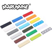 MARUMINE 2431กระเบื้อง1X4อิฐสร้าง MOC คลาสสิกอุปกรณ์เสริมบล็อกตัวต่อส่วนของเล่น DIY การเรียนรู้ทางการศึกษา