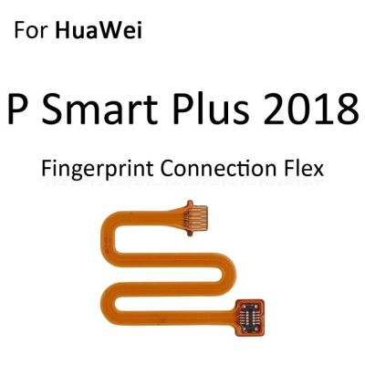 【☄New Arrival☄】 anlei3 ขั้วต่อเครื่องสแกนลายนิ้วมือกุญแจส่งคืนที่บ้านสายเคเบิลงอได้ Touch Id สำหรับ Huawei Mate 20 Lite X 20x P Smart Plus