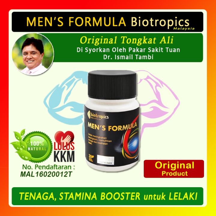 Mens Formula Biotropics Original - Stamina Supplement Booster untuk ...