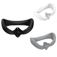 Eye Pad for Pico 4 Accessories Silicone Face Mask Protective Case Anti-Sweat Mask VR Glasses (Black)