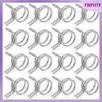 FWFHTP 10Pcs/set คลิปสปริง ที่หนีบสายยาง ชุดจัดประเภท สายน้ำมันเชื้อเพลิง คลิปหนีบท่อ ทนทานต่อการใช้งาน การปิดผนึก คลิปสปริงหลอด รถจักรยานยนต์สกู๊ตเตอร์