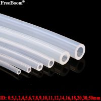 1M Food Grade Silicone Rubber Hose Transparent Flexible Silicone Tube Diameter 1 2 4 5 6 7 8 9 10 11 12 14 16 18 20 30 50mm Tube