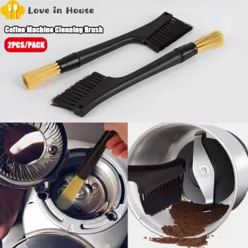 Coffee Machine Cleaning Brush, Dusting Espresso Grinder Brush Accessories  for Bean Grain Coffee Tool Barista Home Kitchen