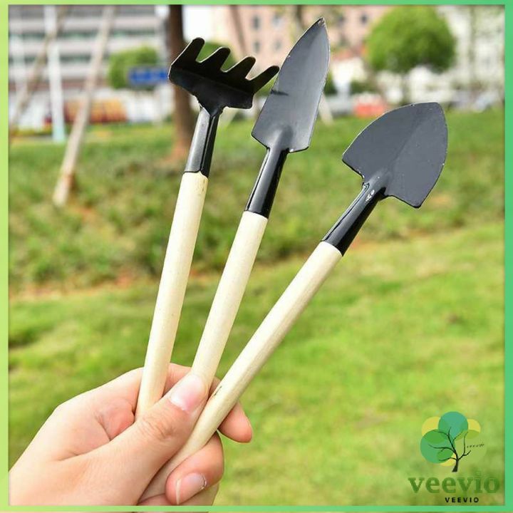 veevio-อุปกรณ์ทำสวน-เครื่องมือทำสวน-ชุดมินิ-จำนวน-3ชิ้น-ชุดเซตทำสวน-มินิ-ชุดปลูกต้นไม้จิ๋ว-อุปกรณ์ทำสวนจิ๋ว-mini-gardening-tools-มีสินค้าพร้อมส่ง