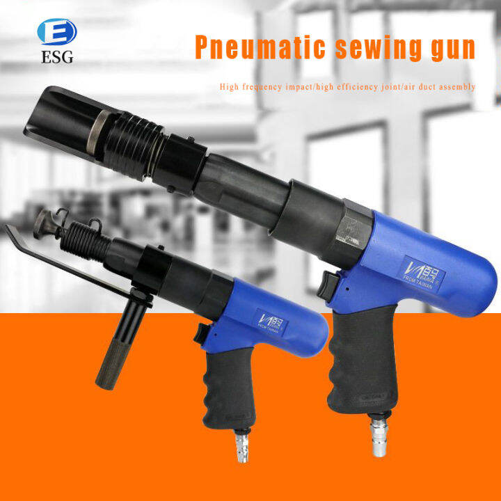 Victeut Pneumatic Punch And Cold Chisel 18'' Long 3-Piece Set, 7/32'' Point Tip, 3/8'' Point Tip, 3/4'' Flat Chisel, 42Cr-Mo, HRC60 Hardness Rating, Rolled Rust-resistant Oil Treatment Air Hammer Bits