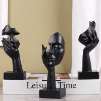 Creative Abstract Figure Sculpture Nordic Modern Art Home Decor Resin Statue Indoor Living Room Table Ornament Gifts 3 Pcs Sets