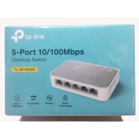 Switch HUB รุ่น TL-SF1005D จำนวนช่องต่อ 5 พอร์ต ความเร็ว 10/100Mbps TP-Link