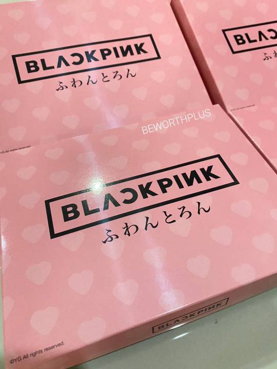 พร้อมส่ง-chocolate-born-pink-blackpink-6-p-เค้ก-black-pink-limited-กล่องละ-6-ชิ้นจำหน่ายที่ประเทศญี่ปุ่น